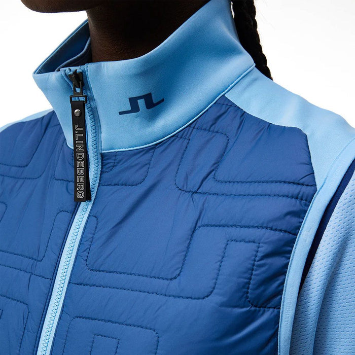J.Lindeberg Quilt Hybrid Golf Vest 2023 Women