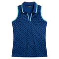 J.Lindeberg Sadie Sleeveless Golf Polo Bias Bridge Estate - 24 Women