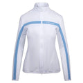 J.Lindeberg Seasonal Janice Mid Layer Golf Jacket White - FW23 Women