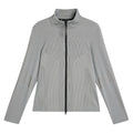 J.Lindeberg Slot Full Zip Mid Layer Golf Jacket Gray Melange - FW23 Women