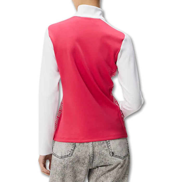 J.Lindeberg Solar Full Zip Mid Layer Golf Jacket White - FW23 Women