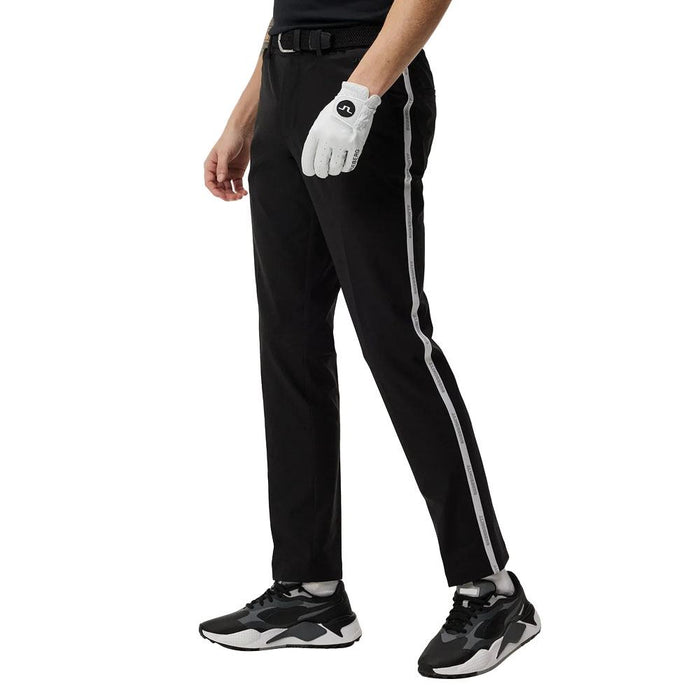 J.Lindeberg Stuart Stripe Golf Pants Black - SS23