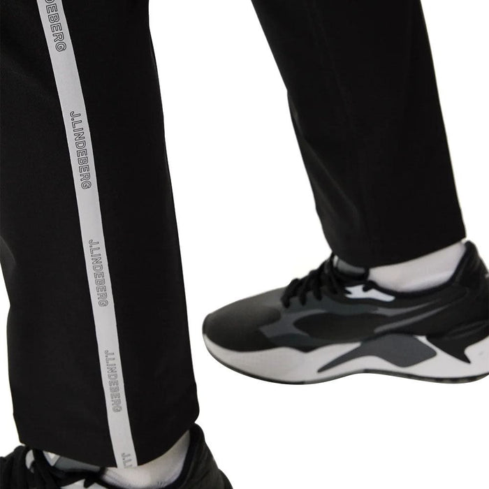 J.Lindeberg Stuart Stripe Golf Pants Black - SS23