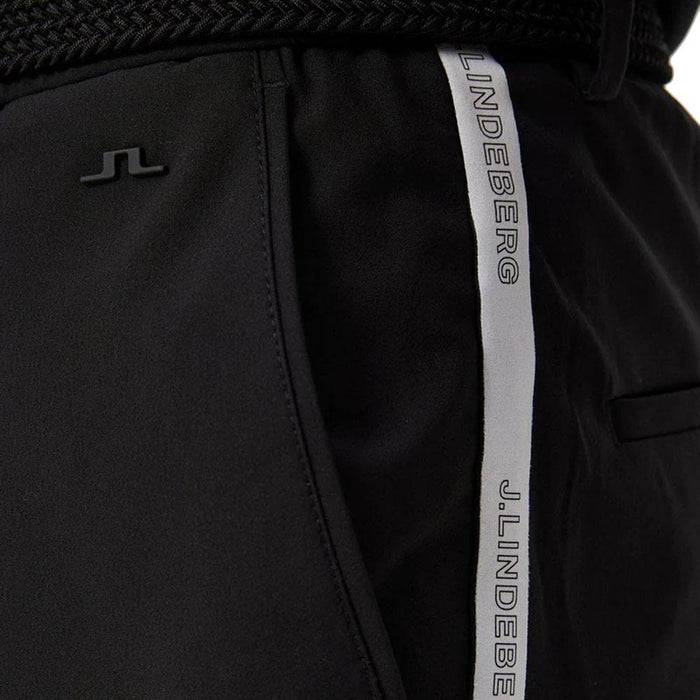 J.Lindeberg Stuart Stripe Golf Pants Black - SS23