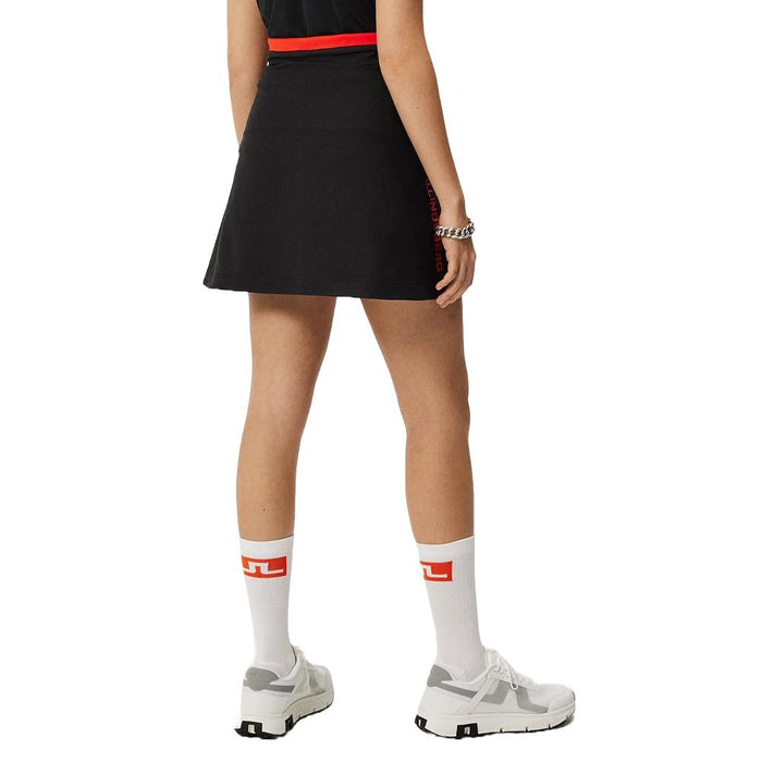 J.Lindeberg Themba Golf Skirt Black - SS24 Women