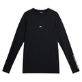 J.Lindeberg Thor Longsleeve Golf Baselayer Black - FW23