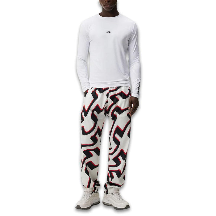 J.Lindeberg Thor Longsleeve Golf Baselayer White - FW23