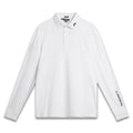 J.Lindeberg Tour Tech Longsleeve Golf Polo White - SS24