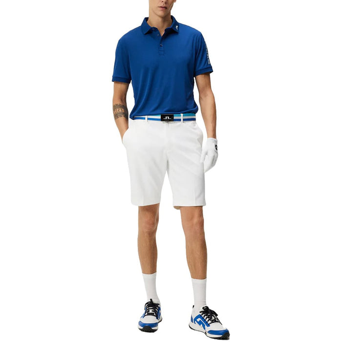 J.Lindeberg Tour Tech Reg Fit Golf Polo Estate Blue - SS24