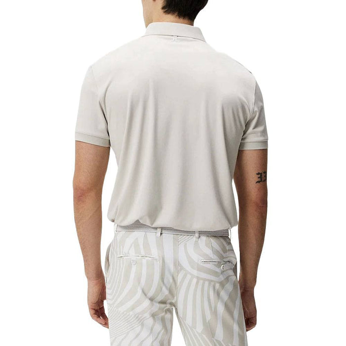J.Lindeberg Tour Tech Reg Fit Golf Polo Moonbeam - SS24