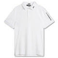 J.Lindeberg Tour Tech Slim Fit Golf Polo White - FW23