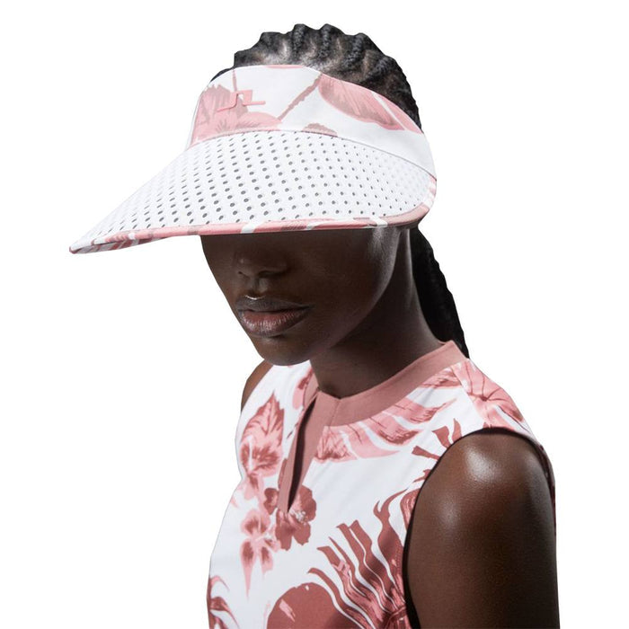J.Lindeberg Vera Print Big Golf Visor 2023 Women