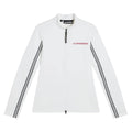 J.Lindeberg Wildcat Full Zip Mid Layer Golf Jacket White - FW23 Women