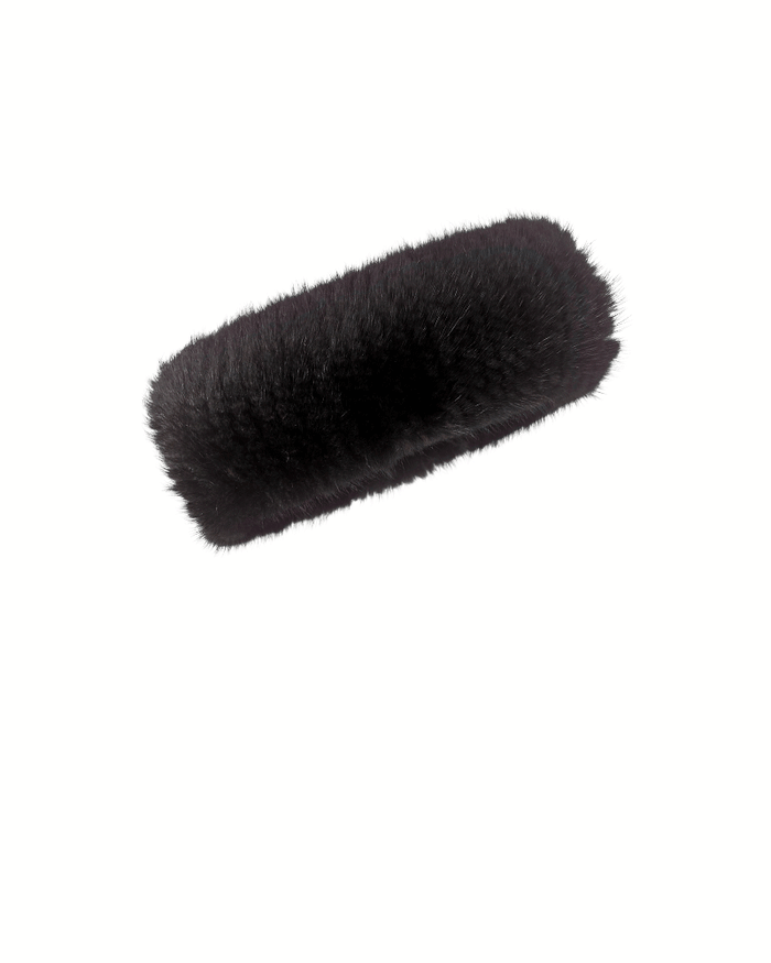 Knitted Mink Headband in Multiple Colors