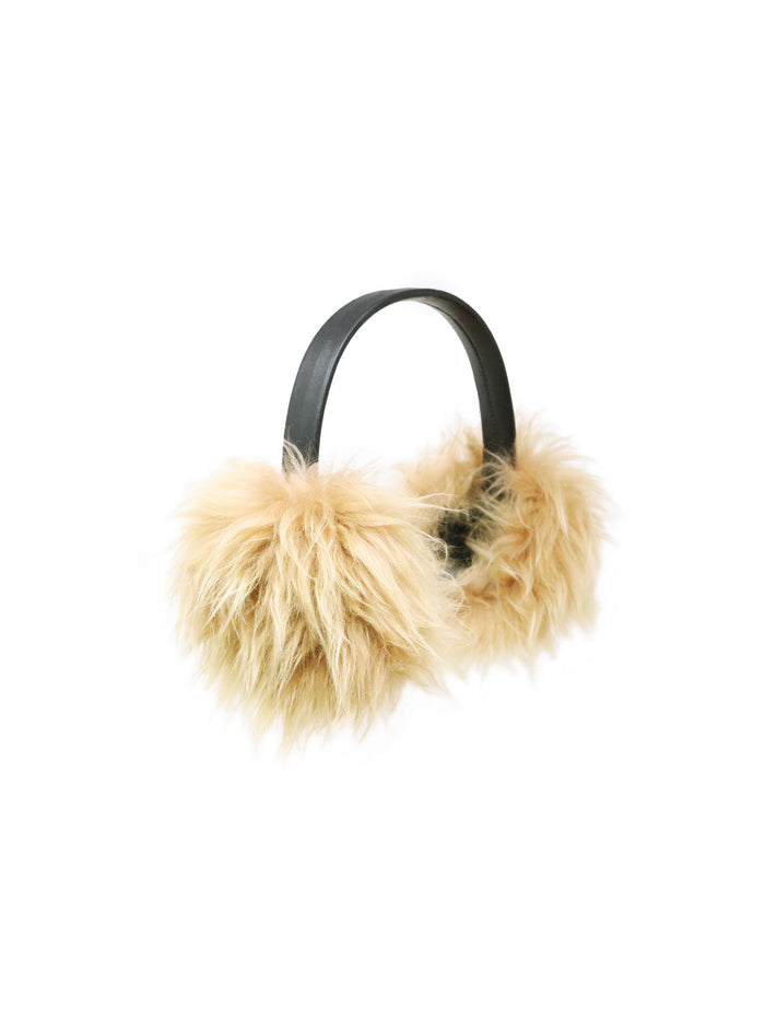 Long Hair Shearling Earmuffs