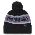 Malbon Alaska Golf Beanie Black