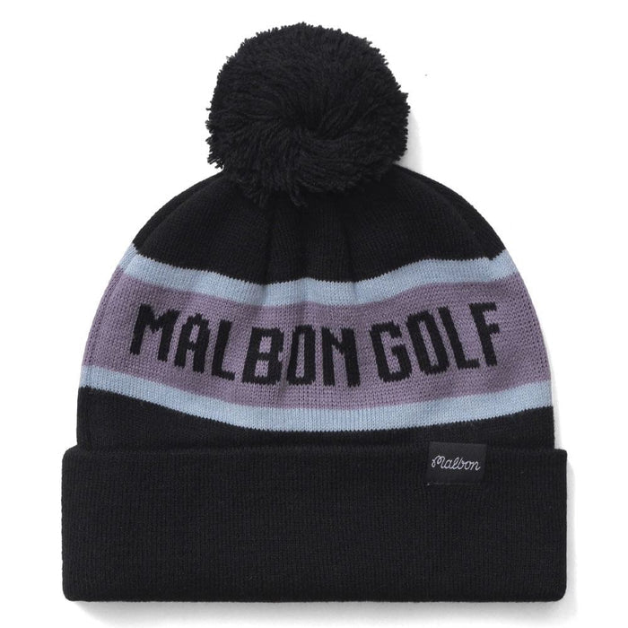 Malbon Alaska Golf Beanie Black