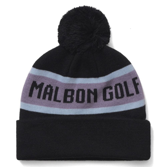Malbon Alaska Golf Beanie Black