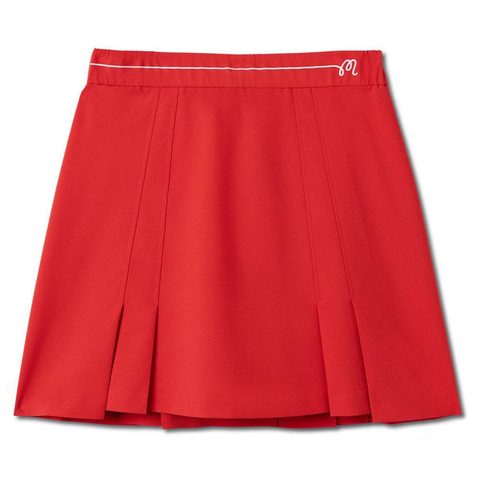 Malbon Frida Golf Skirt Red Women