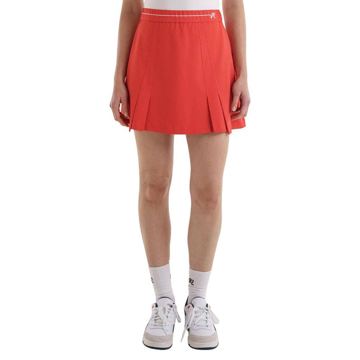 Malbon Frida Golf Skirt Red Women