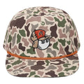 Malbon Fudd Buckets Nylon Rope Golf Cap Camo