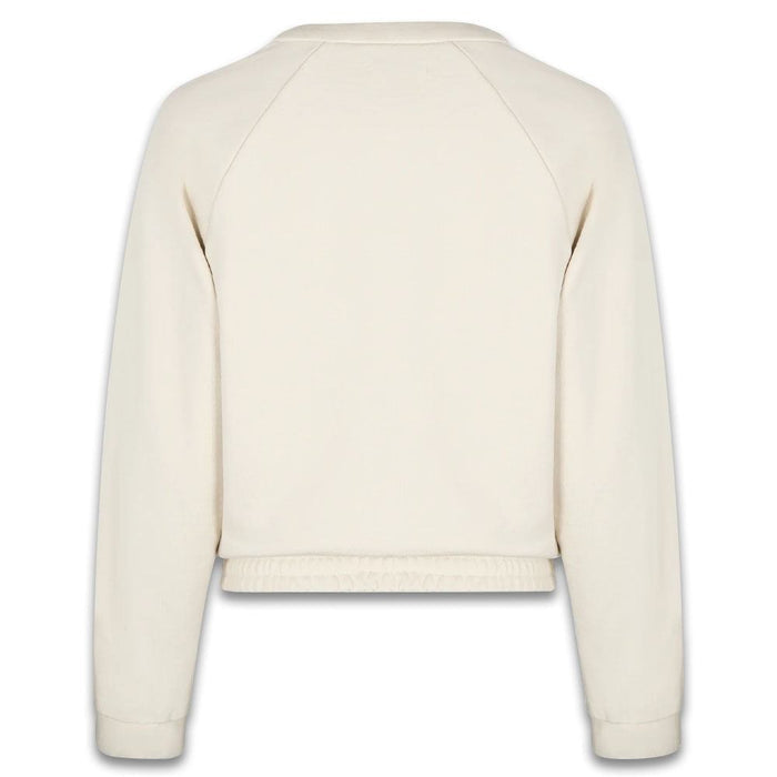 Malbon Gianna II Raglan Pullover Golf Sweatshirt Bone Women