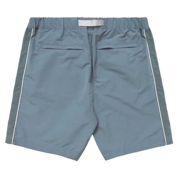 Malbon Island Strider Golf Shorts Slate Blue