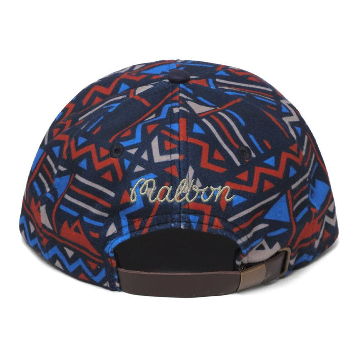 Malbon Kodiak Fleece Golf Cap Navy