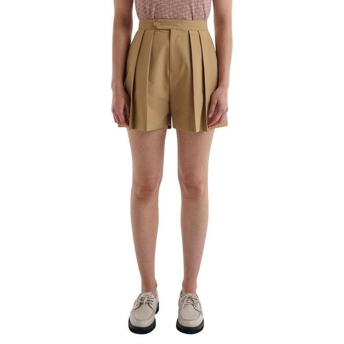 Malbon Marina Golf Shorts Camel Women