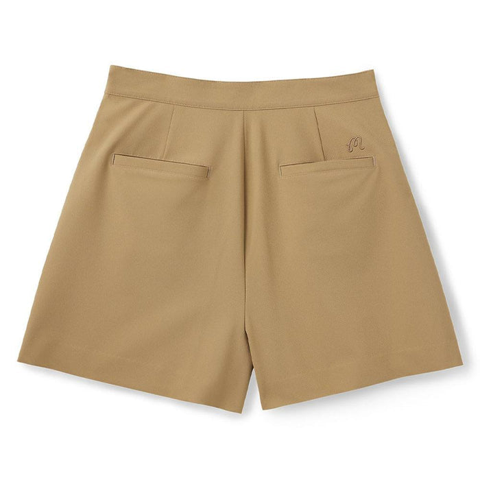 Malbon Marina Golf Shorts Camel Women