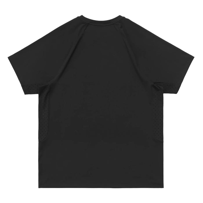 Malbon Performance Poly Breathable Tee Golf T-Shirt Black