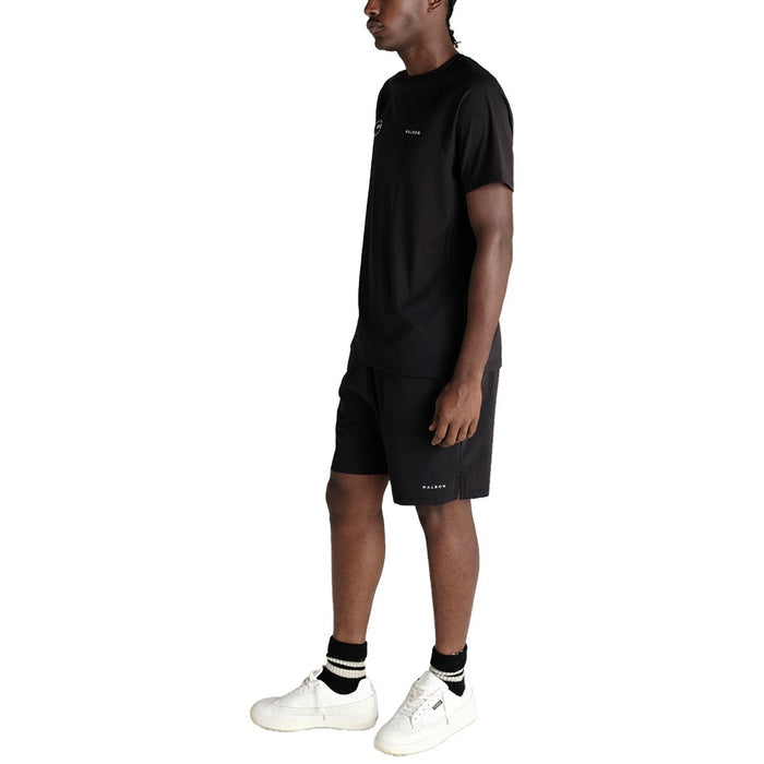 Malbon Performance Poly Breathable Tee Golf T-Shirt Black
