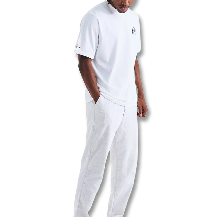 Malbon Roll King Golf T-Shirt White - FW24