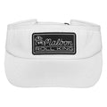 Malbon Roll King Golf Visor White - FW24