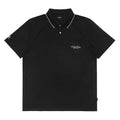 Malbon Roll King Performance Pique Golf Polo Black - FW24