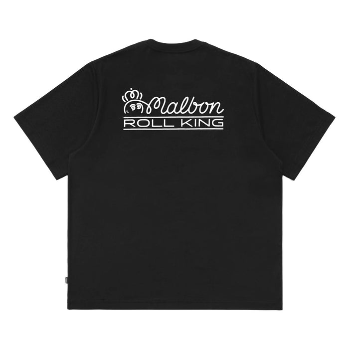 Malbon Roll King Pocket Golf T-Shirt Black - FW24