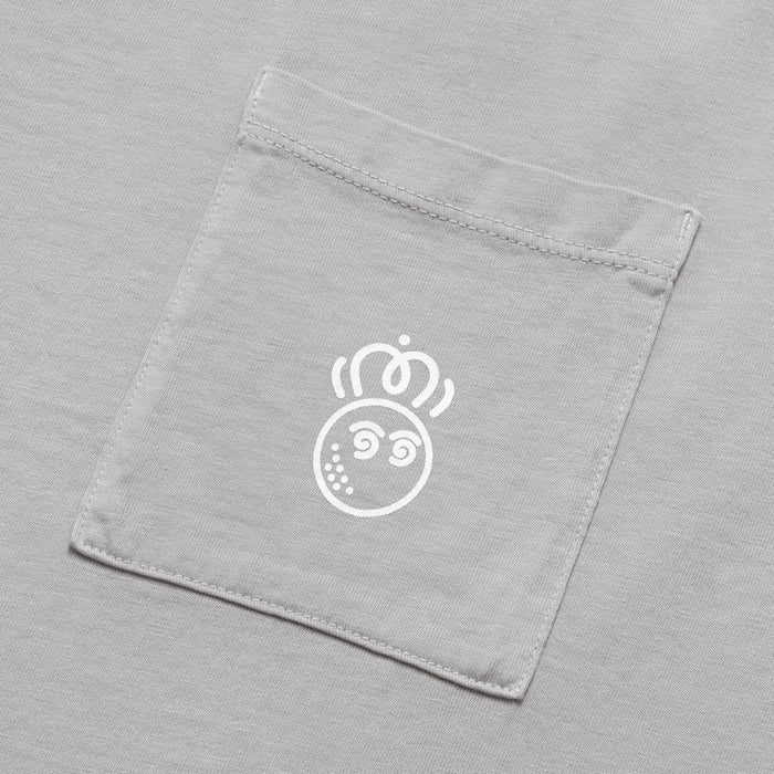 Malbon Roll King Pocket Golf T-Shirt Steel - FW24