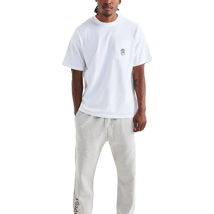 Malbon Roll King Pocket Golf T-Shirt White - FW24