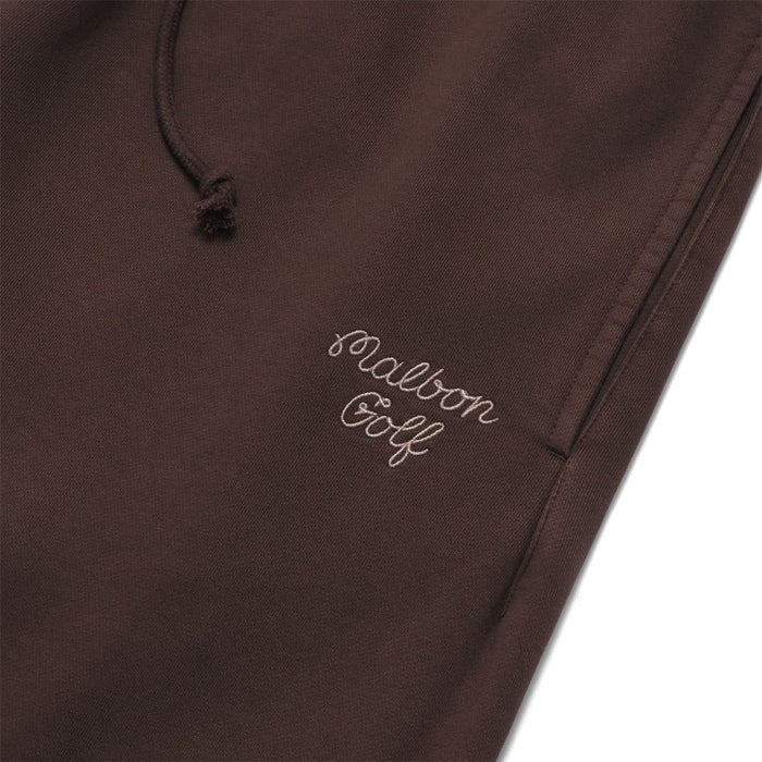Malbon Script Golf Sweatpants Brown