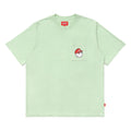 Malbon x Coca Cola Spencerian Block Golf T-Shirt Aqua