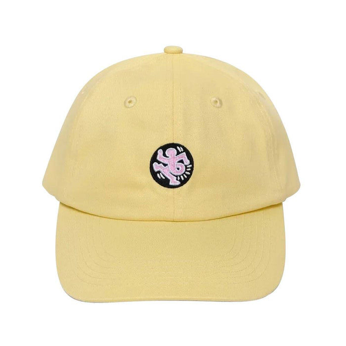 Malbon x Keith Haring Dad Golf Cap Pale Yellow
