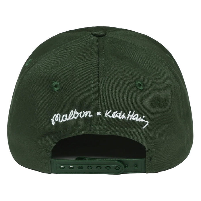 Malbon x Keith Haring Painters Golf Cap Green