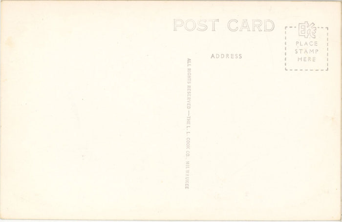 Mallard Ducks Nebraska B-29s Taking Off RPPC Vintage Bird Postcard 1946 L.L. Cooke