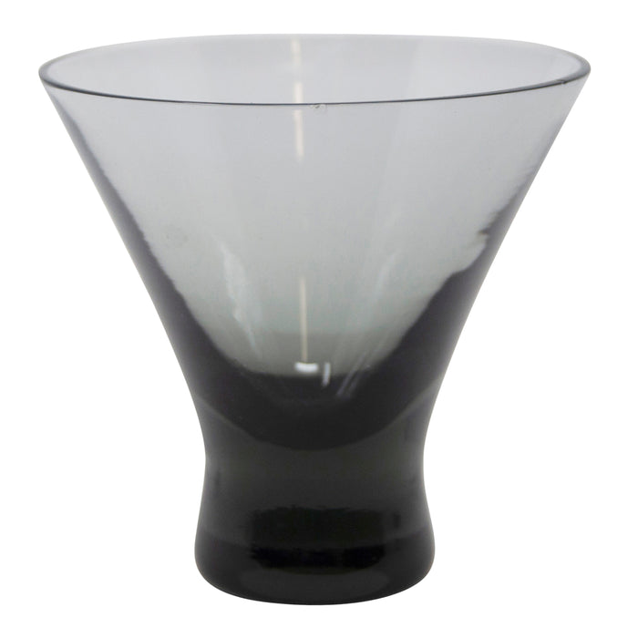 Vintage Morgantown Cocktail Pitcher Smoke Glass Set Glass | The Hour Shop