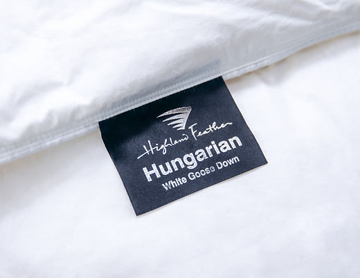 Mostar 500TC Hungarian White Goose Down Pillow, view 2 - Mattress Miracle Brantford