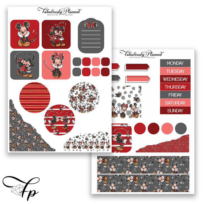Mr. and Mrs. Mouse - Journaling Kit