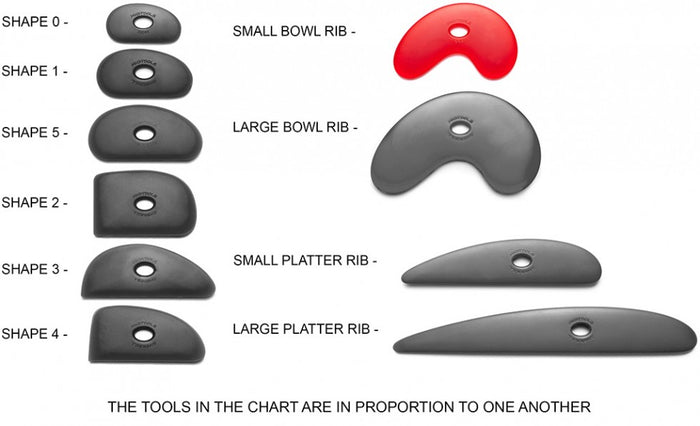 MudTools Small Bowl Ribs