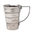 Vintage Napier Silver Plate Stepped Jigger With Handle Left | The Hour Shop