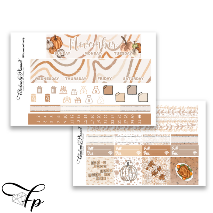 November Monthly Kit (options)