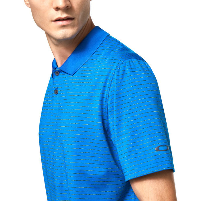 Oakley Jacquard Stripe Golf Polo 2021